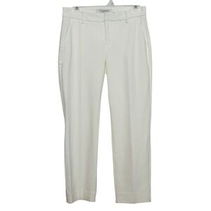 LIVERPOOL Los Angeles White Dress‎ Pants Women's Size 2/26 Slim Ankle Trousers